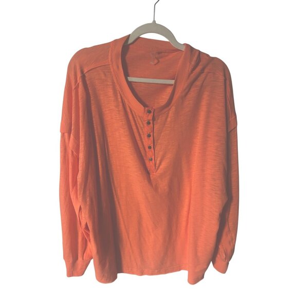 Free People Movement One Up Long Sleeve Top Medium NEW W/TAGS - Picture 2 of 8